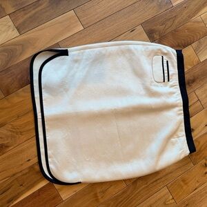 J. Crew Ivory Skirt with Black Accents